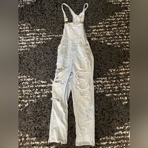 American Eagle 90s boyfriend overalls